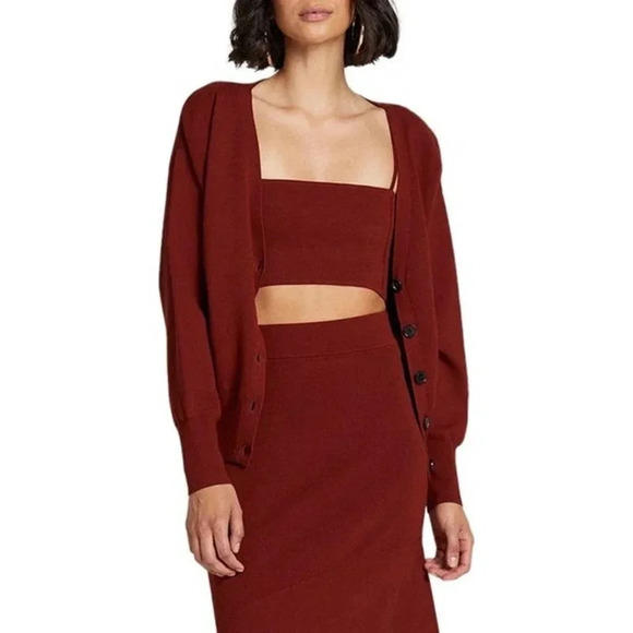 NWOT A.L.C. Peters Button Front Cardigan - Picture 3 of 7